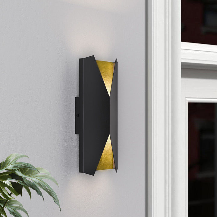 Brandalynn 2 - Lights 15''h Led Outdoor Wall Sconce #7081