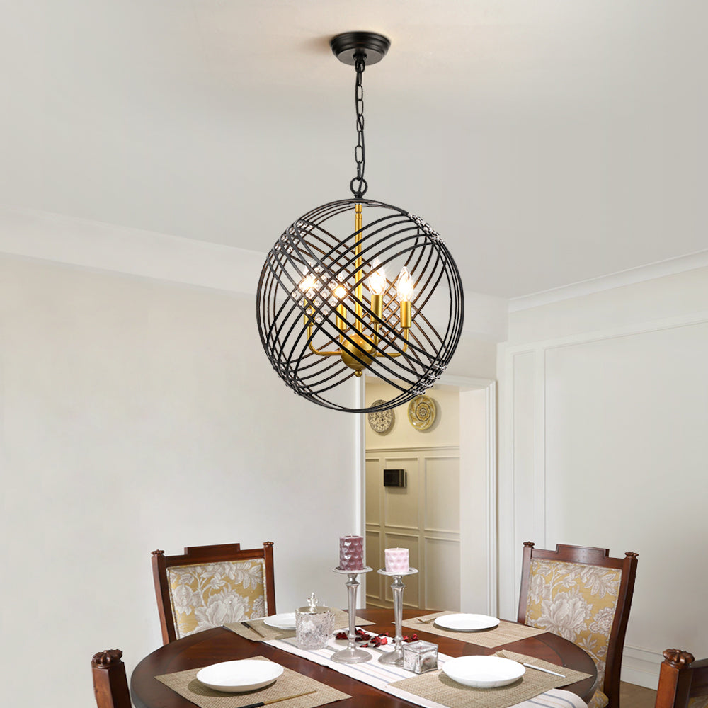 Maxax 4 - Light Unique/Statement Globe Pendant #MX19043