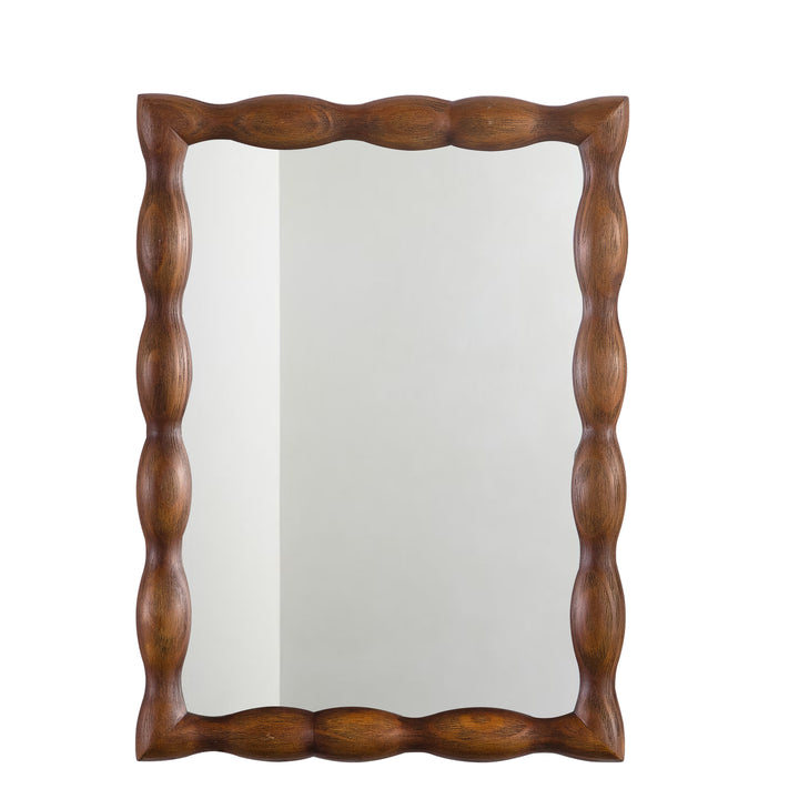 Opulence Solid Wood Rectangle Flat Wall Mirror #25032