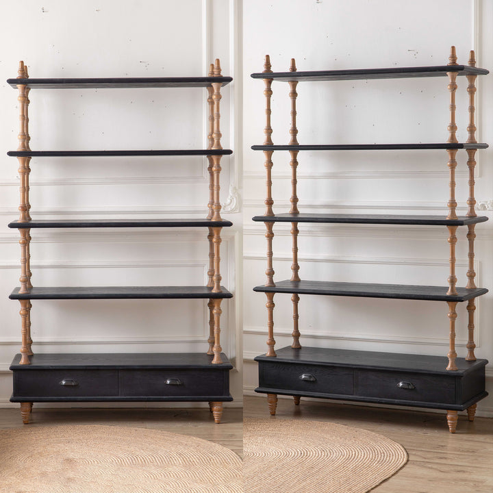 Blend Classic retro multi-layer display bookcase