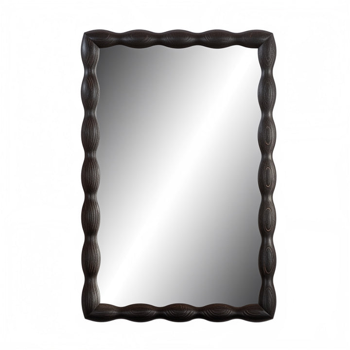 Opulence Solid Wood Rectangle Flat Wall Mirror #25032