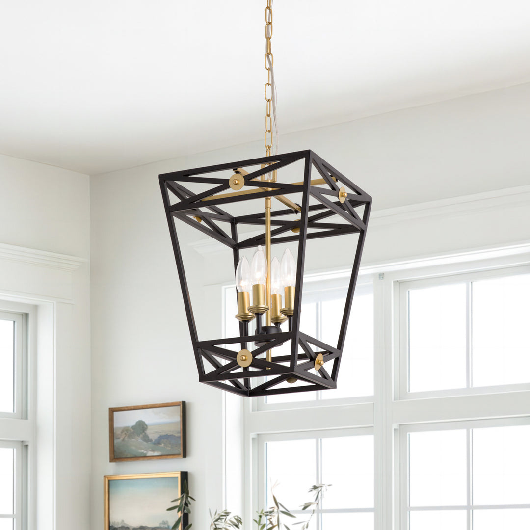 Maxax 4 - Light Dimmable Chandelier #19211-4BK