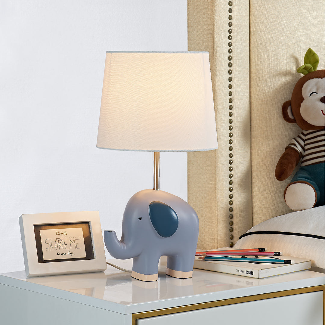 Maxax 17 Inch Bedside Pink Child/Kids Table Lamp #T114