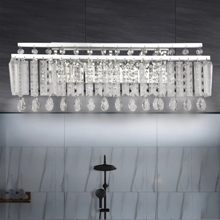 3 - Light Bathroom Dimmable Vanity Light