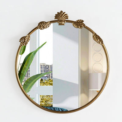 Maxax Round Metal Wall Mirror #25003-RD