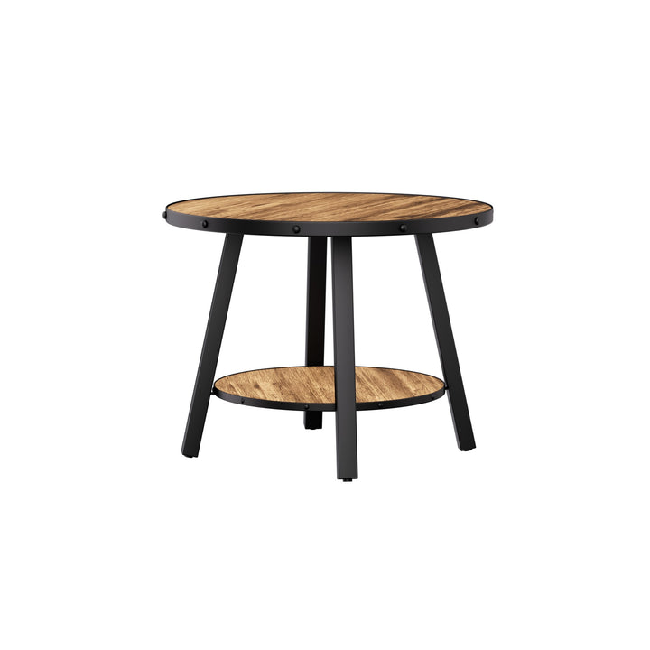 Timeless 23.62'' Vintage Round End Table #30004