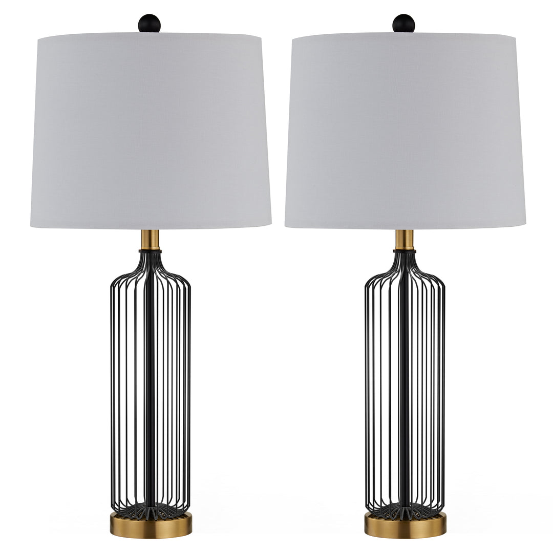 Maxax 27.5in Modern Table Lamps Set of 2 #T100