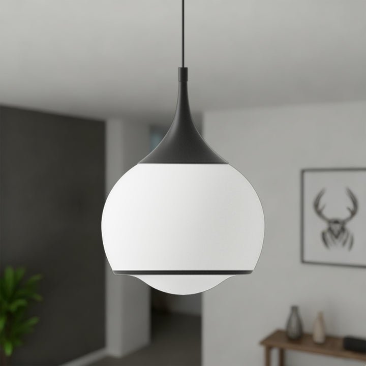 Nimbus 1-light Led Single Glass Pendant For Hallway/kitchen Island #MX21051