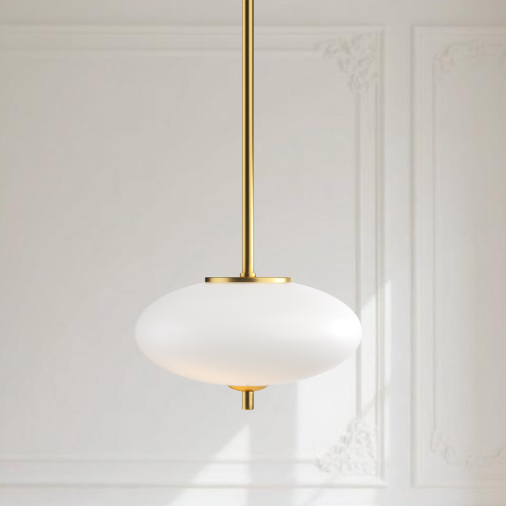 1 - Light Dimmable Modern Glass Led Pendant Light For Hallway/Kitchen Island #29018