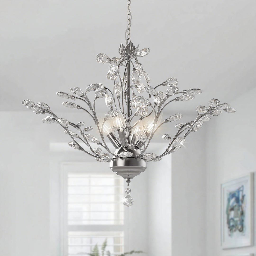 Maxax 4-Light Crystal Chandelier #19046