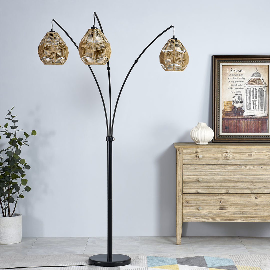 Maxax 76.6'' Black Tree Floor Lamp #F151