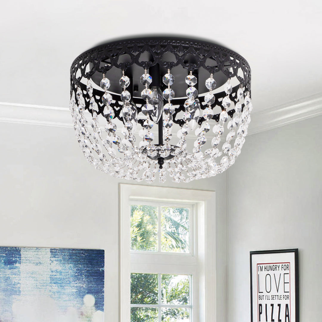 Maxax 4 - Light 15in Simple Bowl Flush Mount Ceiling Light #MX19132