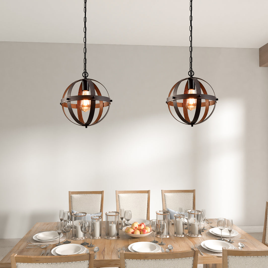 Maxax 1 - Light Single Black Pendant Light Kitchen #MX21019