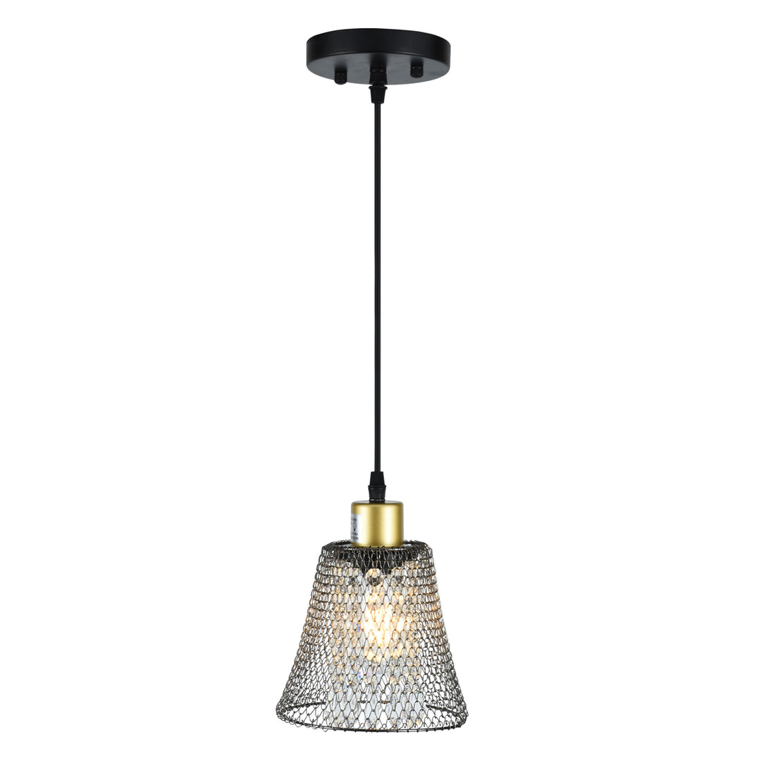 Maxax 1 - Light Single Cone Pendant with Accents #MX5008