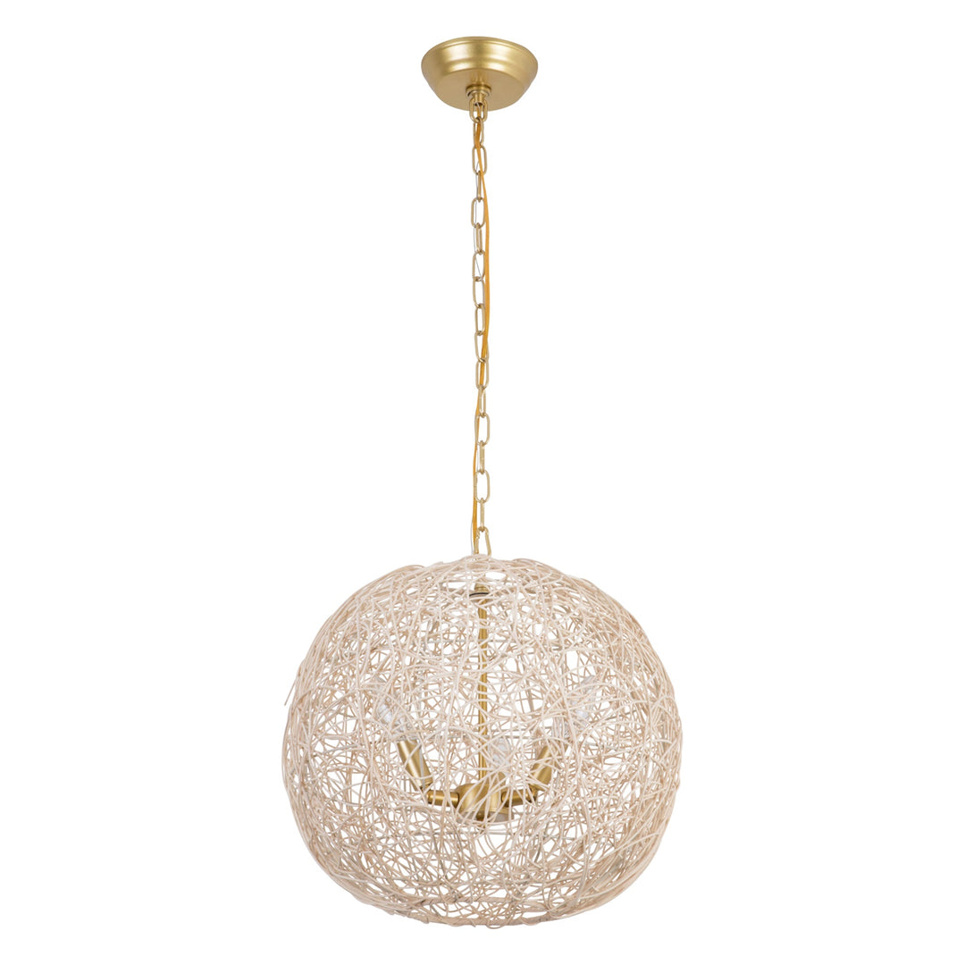 Maxax 3 - Light Dimmable Globe Chandelier #19201