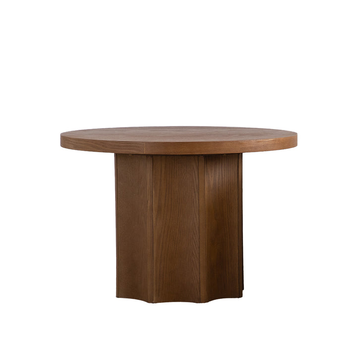 Blend 2-piece Round Nesting Coffee Table Set Wooden End Tables For Living Room&bedroom #25038
