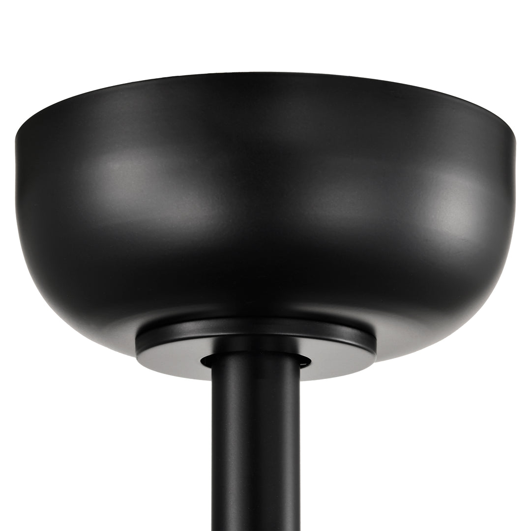 Maxax 19" Boho Caged Low Profile Ceiling Fan with Light and Remote, Stepless Color Temperature & 6 Speeds, Farmhouse Flush Mount Fan for Bedroom, Kitchen, Living Room, Kids Room #26001