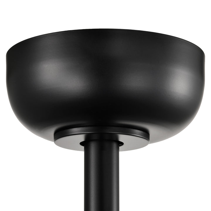 Maxax 19" Boho Caged Low Profile Ceiling Fan with Light and Remote, Stepless Color Temperature & 6 Speeds, Farmhouse Flush Mount Fan for Bedroom, Kitchen, Living Room, Kids Room #26001