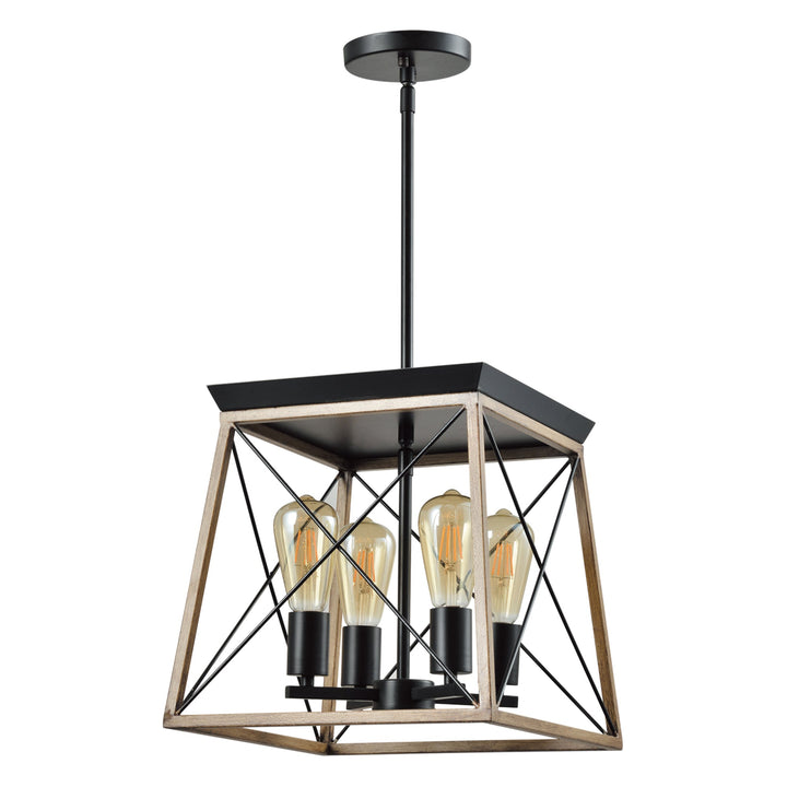 Maxax 4 - Light Dimmable Geometric Chandelier #MX21010