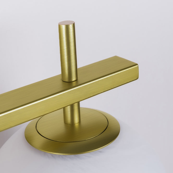 Nimbus Bathroom Vanity Light With Round Shape Cloud Glass Shade #29015