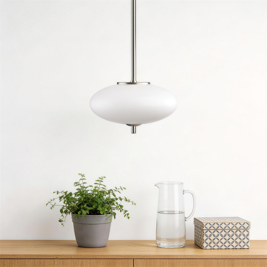 Nimbus 1 - Light Dimmable Modern Glass Led Pendant Light For Hallway/Kitchen Island #29018