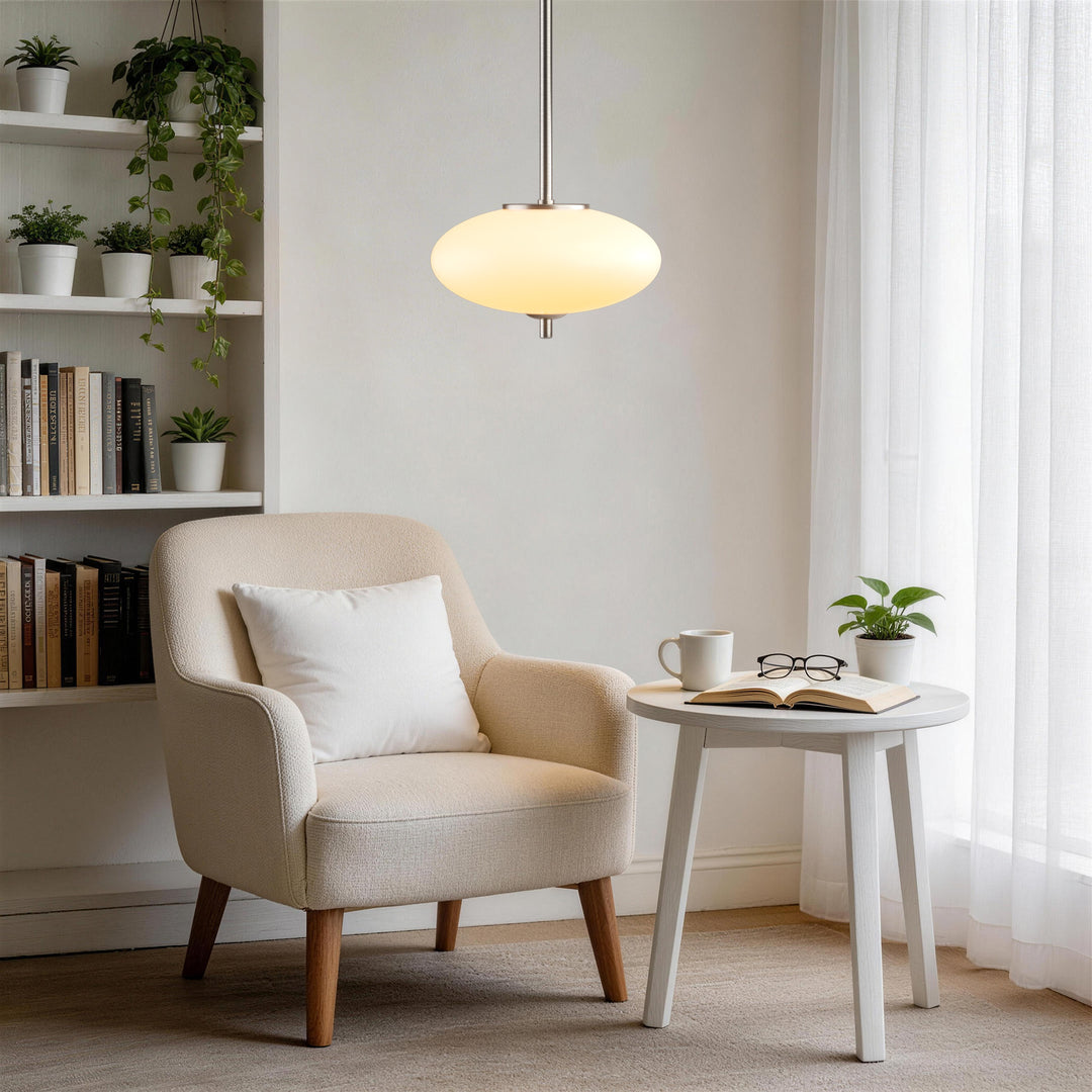 Nimbus 1 - Light Dimmable Modern Glass Led Pendant Light For Hallway/Kitchen Island #29018