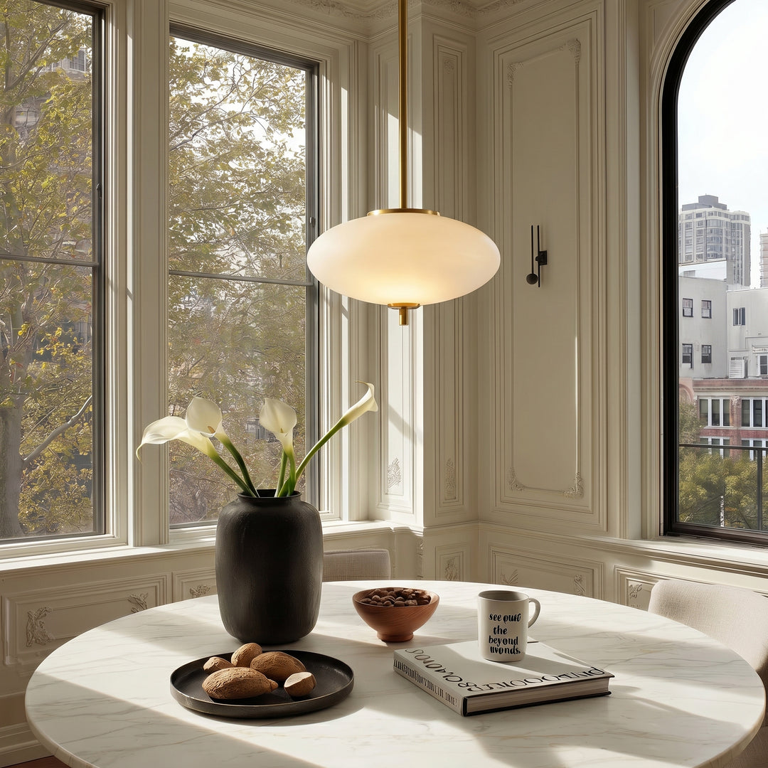 Nimbus 1 - Light Dimmable Modern Glass Led Pendant Light For Hallway/Kitchen Island #29018