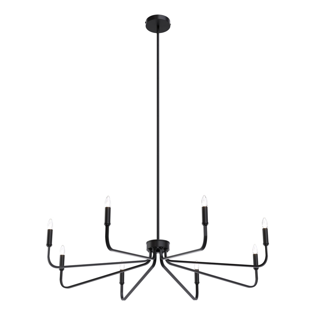 Essence 6 - Light 26"W Dimmable Classic Candle Style Chandelier #29020