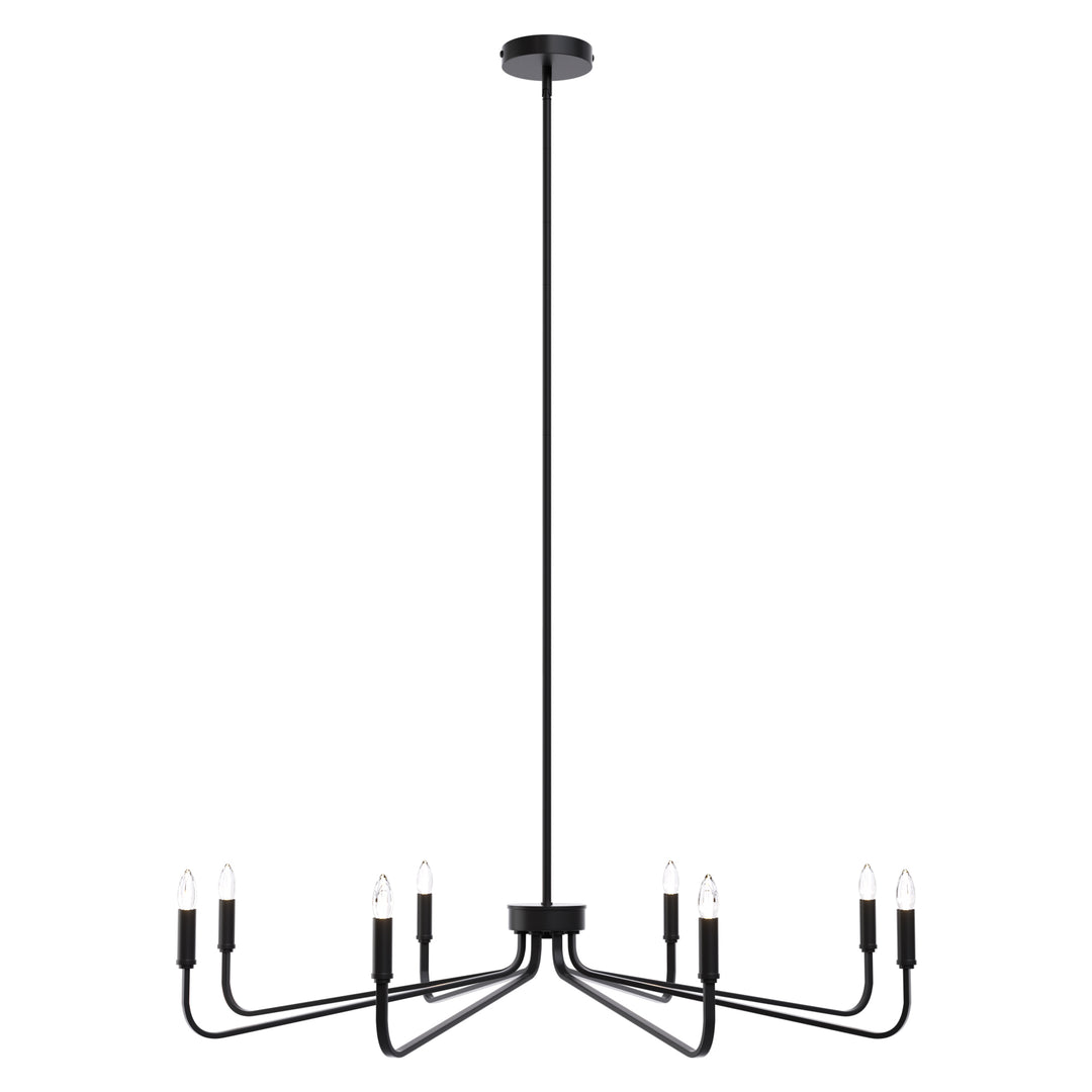Essence 6 - Light 26"W Dimmable Classic Candle Style Chandelier #29020