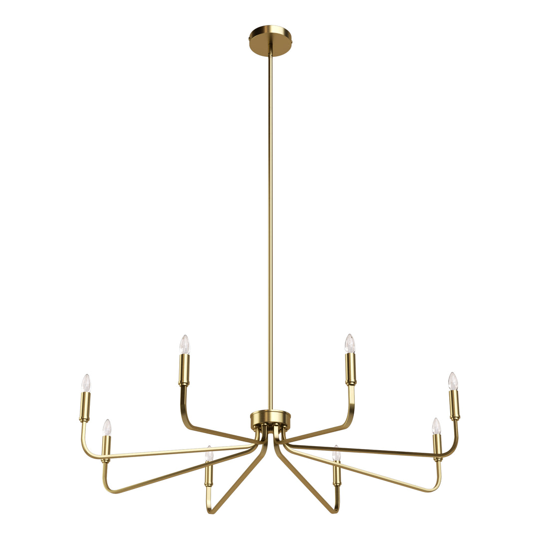Essence 6 - Light 26"W Dimmable Classic Candle Style Chandelier #29020