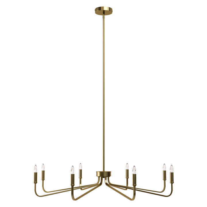 Essence 6 - Light 26"W Dimmable Classic Candle Style Chandelier #29020