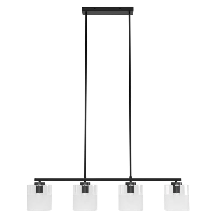 Twilight 4-light 39'' Dimmable Frosted Glass Modern/traditional Chandelier For Dining Room #29025