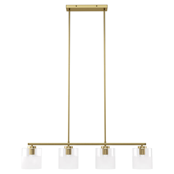 Twilight 4-light 39'' Dimmable Frosted Glass Modern/traditional Chandelier For Dining Room #29025