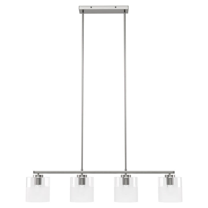 Twilight 4-light 39'' Dimmable Frosted Glass Modern/traditional Chandelier For Dining Room #29025