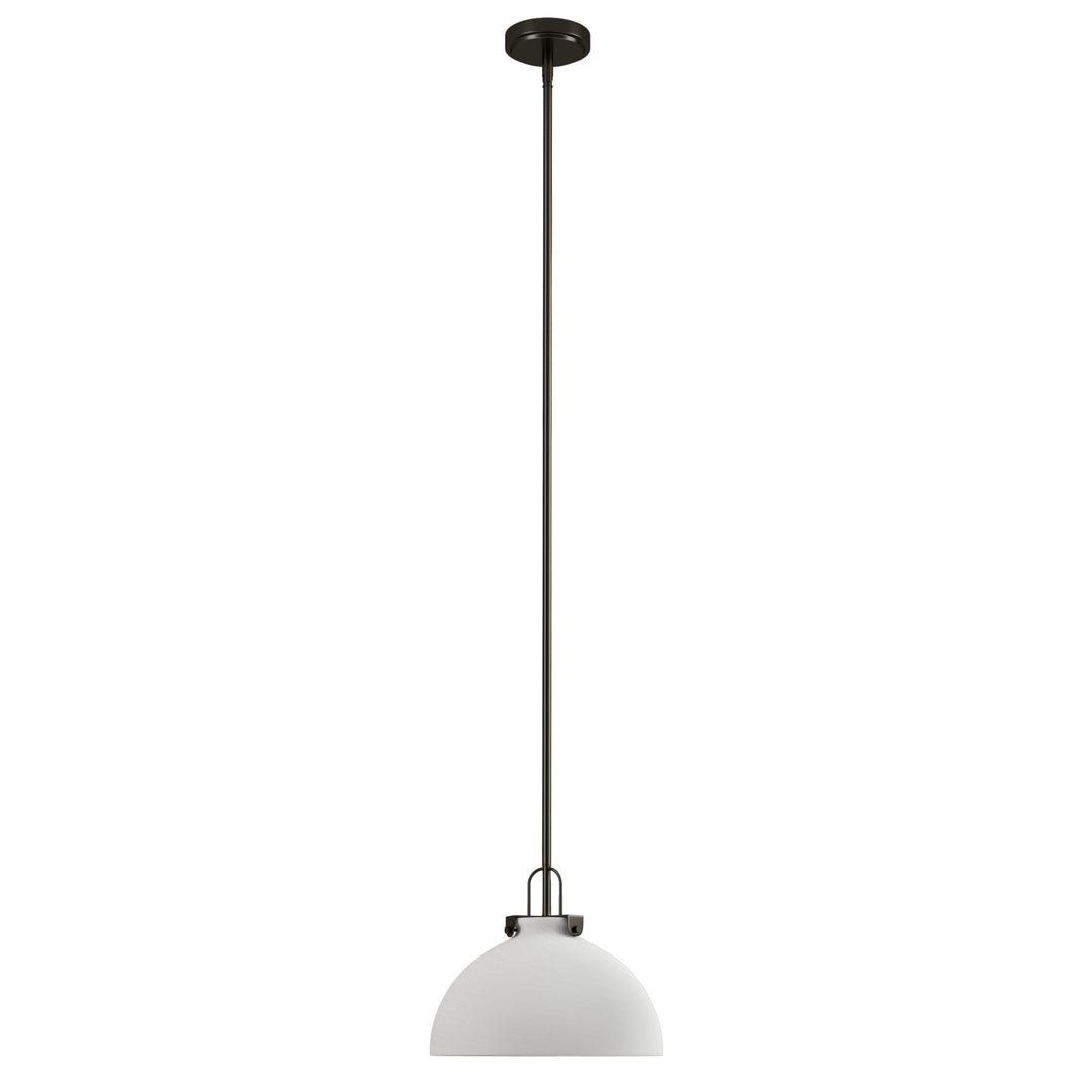 Eclipse 1-light 11.8'' Dimmable Cloud Glass Modern Cone Pendant Light