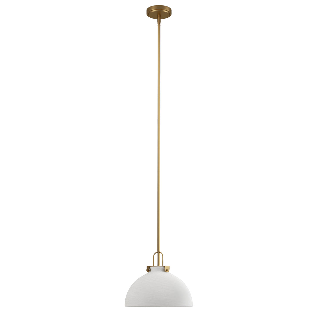 Eclipse 1-light 11.8'' Dimmable Cloud Glass Modern Cone Pendant Light