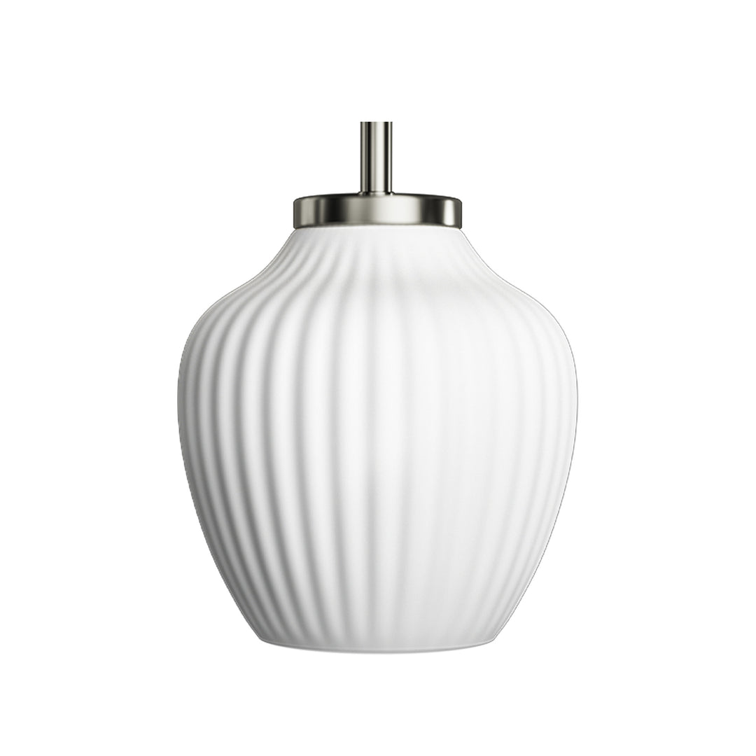 3-light 24''W Dimmable Black Wrought Iron Bathroom Vanity Lights with Frosted Milk White Shade #29037