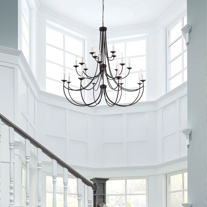 Maxax 20 Light Dimmable Classic / Traditional Chandelier #19209