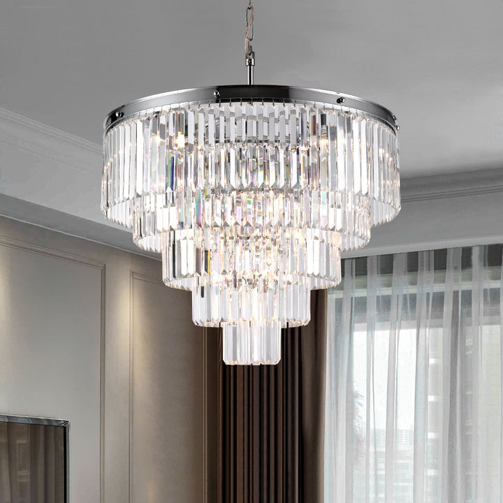 Maxax 12 - Light Unique Tiered Chandelier #MX155205