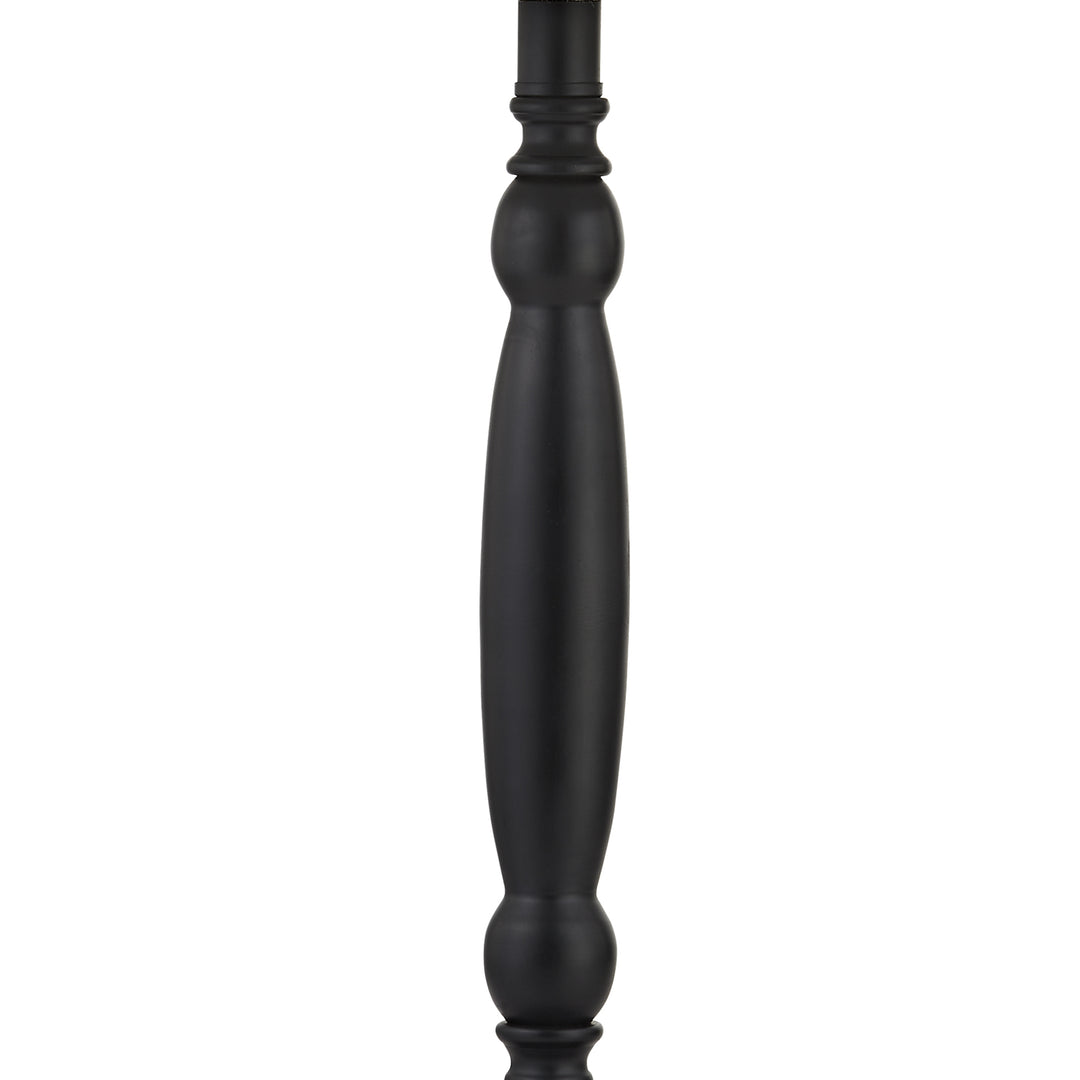 Matte Traditional Floor & Table Lamp Set (Set of 3) #TF102-BK