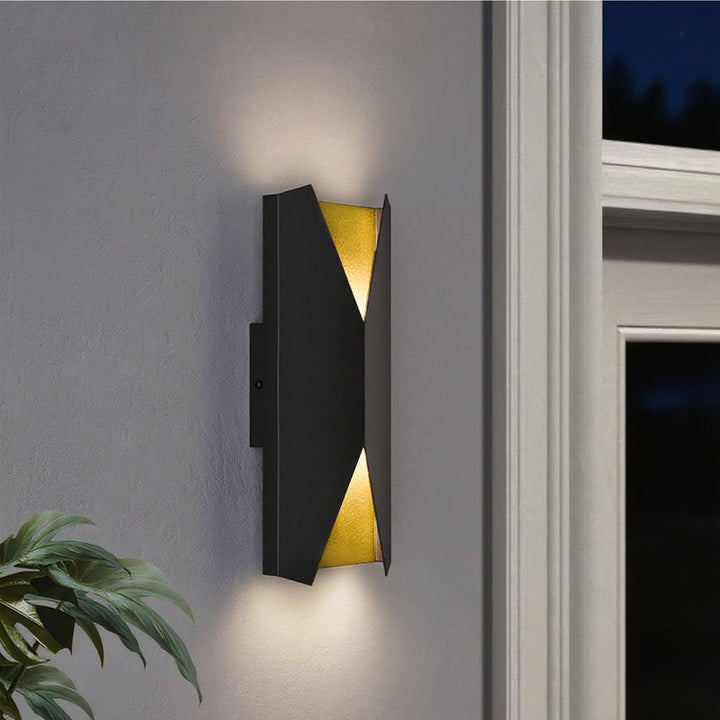 Brandalynn 2 - Lights 15''h Led Outdoor Wall Sconce #7081