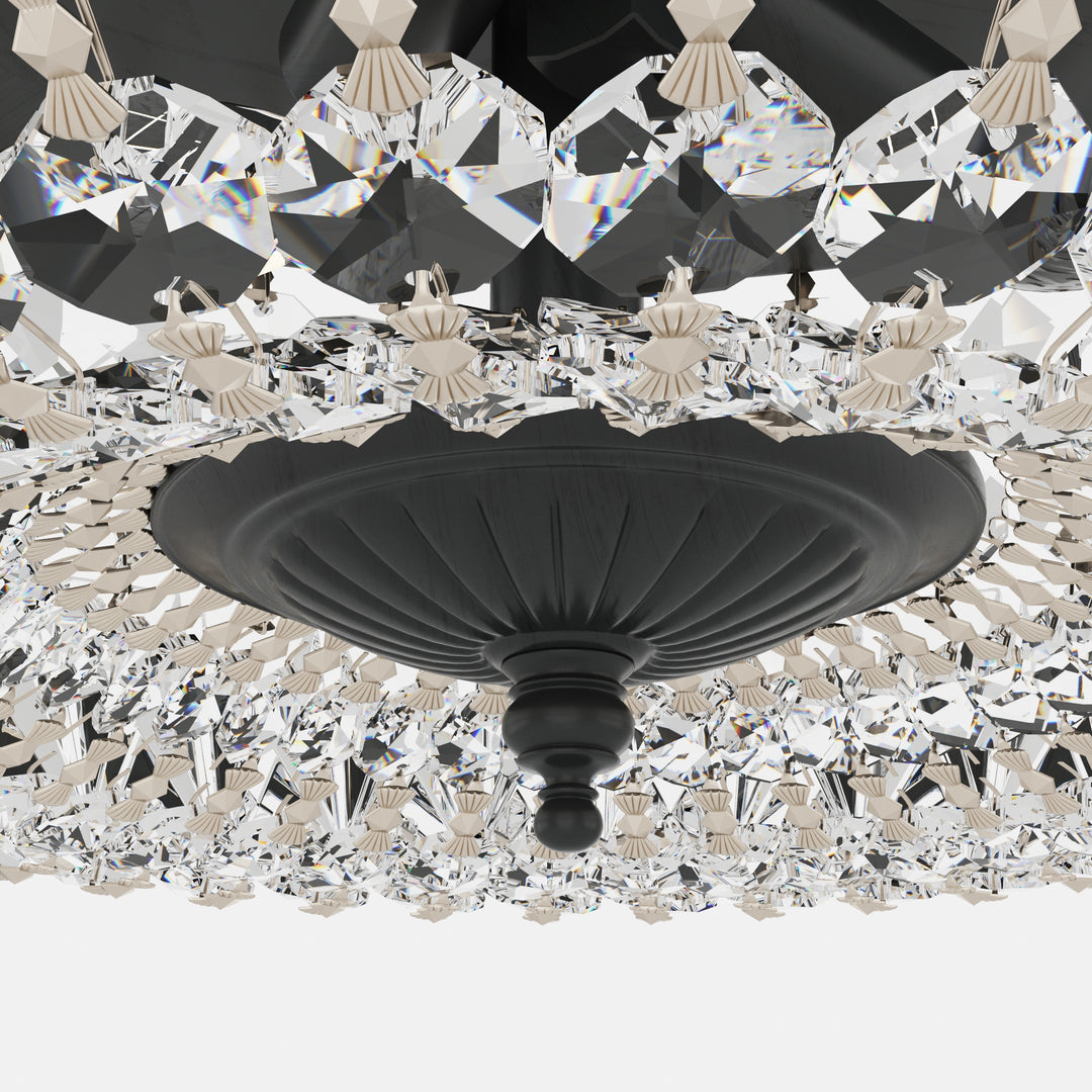 Maxax Crystal Flush Mount #19213-3BR