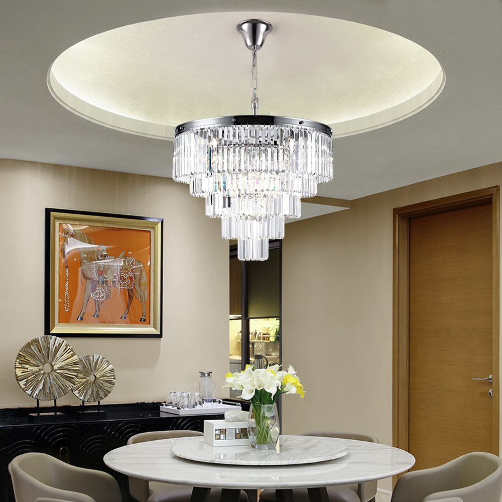 Maxax 12 - Light Unique Tiered Chandelier #MX155205