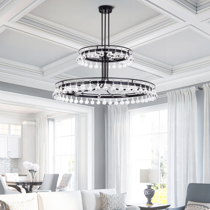 11 - Light Dimmable Chandelier #19220