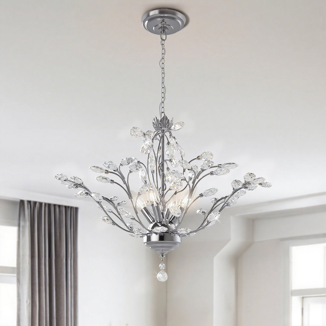Maxax 4-Light Crystal Chandelier #19046