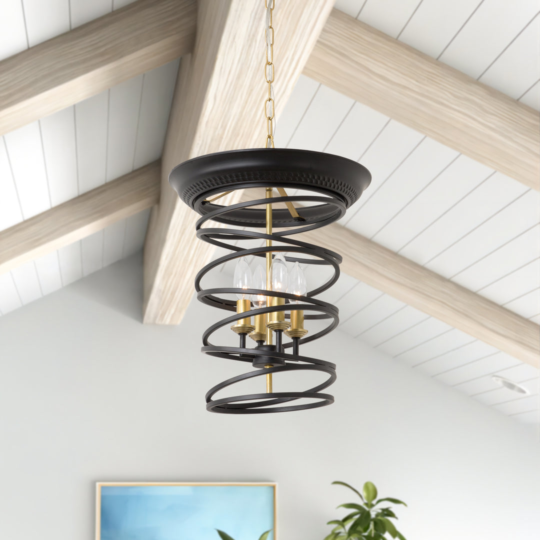 Maxax 4 - Light Dimmable Chandelier #19212-4BK