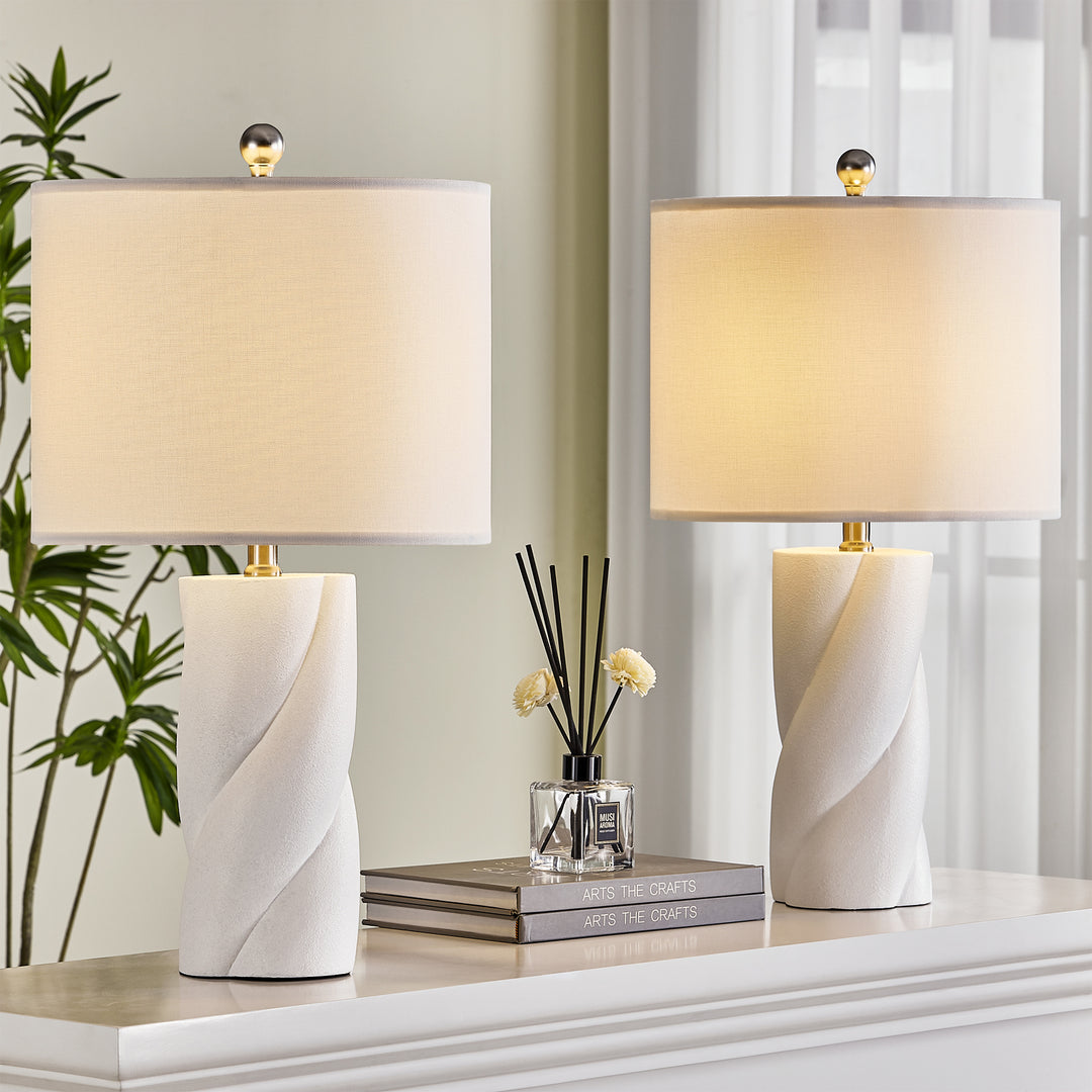 Modern Ceramic Table Lamp (Set of 2)