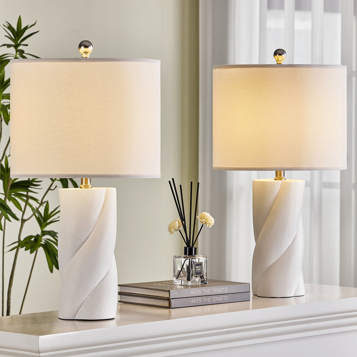 Modern Ceramic Table Lamp (Set of 2)