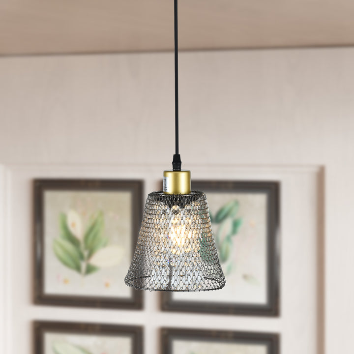 Maxax 1 - Light Single Cone Pendant with Accents #MX5008