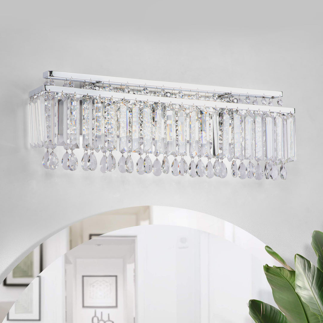 3 - Light Bathroom Dimmable Vanity Light